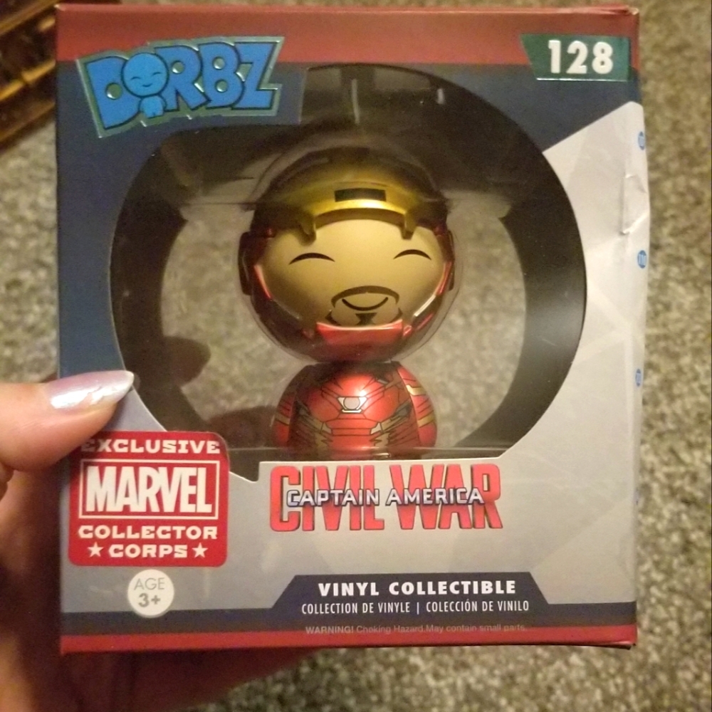 Marvel Iron Man Captain America funko